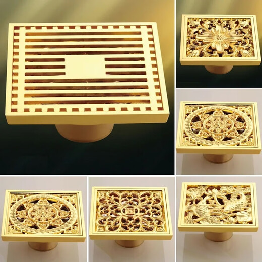 OUWEI OU GOLD COPPER DÉODORISIR TEE-VOIR DÉGARGE DU PLANCHE ÉPARGE CORE ENVILLE SALLE DOUCHE MACHE Machine de cuivre humide Gol de cuivre 6625 Modèle à double usage