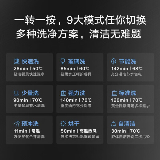 Mijia Xiaomi Mijia smart dishwasher 8 sets fully automatic home small built-in large capacity sterilization