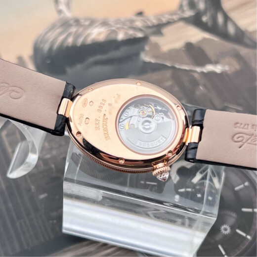 [Second-hand 99 new] Breguet women's watch Queen of Naples series 18k rose gold original diamond-set automatic mechanical watch Second-hand luxury watch 99 new single watch 8928BR/51/844