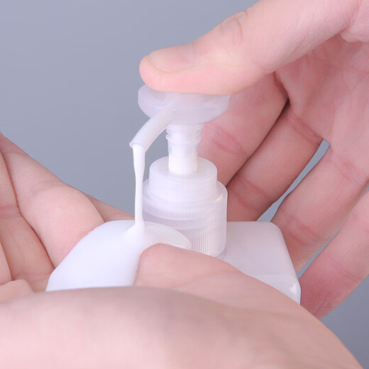 PETG travel dispensing bottle set press-type shampoo hand sanitizer empty bottle cosmetics convenient lotion bottle random color 100ml 1