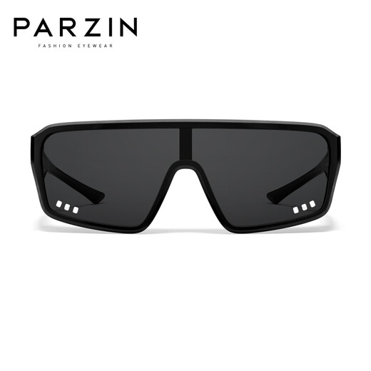 PARZIN Polarized Sunglasses Men Fan Chengcheng The same outdoor sports cycling can be worn with myopia mirror driving sunglasses PZ12126 Phantom Black