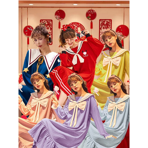 
Chuangjingyi chooses popular high-end iron morning robe bride autumn and winter wedding morning robe female bridesmaid group size wedding sense autumn and winter snow white 16837 blue + three-piece set M