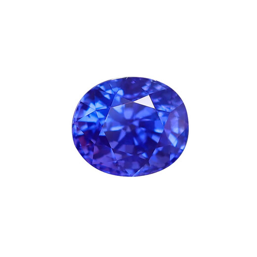 Fat Donglai's same style bare stone natural colored gemstone unburned tsavor Shandong sapphire