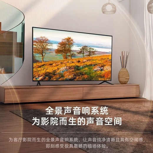 Konjia Meitu subvention pour appareils électroménagers 30 nouveau téléviseur LCD 4K grand écran salon bord étroit réseau vocal intelligent projection sans fil affichage de surveillance d'hôtel ultra-mince 43LED version réseau de protection des yeux haute définition longueur et largeur 87X51 cm