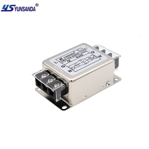 YUNSANDA monofásico 220v AC purificador de interferencias electromagnéticas potente filtro EMI CW4L2-10A-S (004) CW4L2-10A-S (004) filtro bipolar monofásico 220V