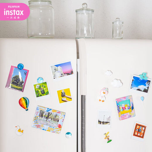 INSTAX Fuji instax Square Refrigerator Magnet Flower Painting