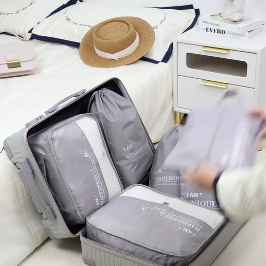 Vilscijon Reisespeicherbeutel, Gepäckspeicherbeutel, Business Trip Travel -Kleidung und Unterwäsche -Sortierbeutelpaket