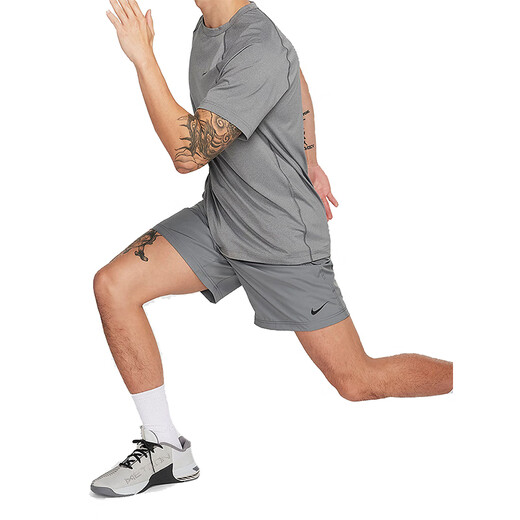 Nike Men's Shorts 2025 Summer New Summer Training Sports Fitness Breatable Shorts DV9858 Gray DV9858-084 XL