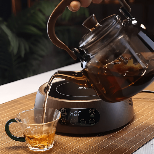 Tuojin Japan imported high-quality glass lifting kettle household small electric ceramic stove tea boiler kettle large capacity heat preservation Pisces + crystal stove 50mL or less