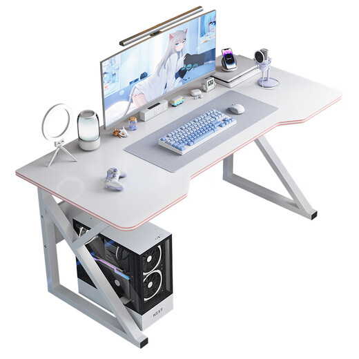 Desktop home table and chair bedroom desk student study table simple table workbench 80*50 cm black