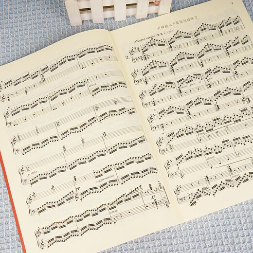 正版车尔尼钢琴练习曲50首 手指灵巧的技术练习作品740(699) 人民音乐出版社 儿童钢琴书钢琴技术基础练习曲书籍 红皮书