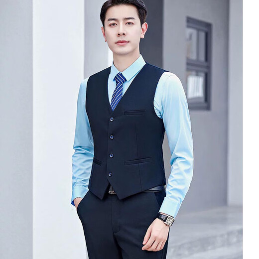Aoshengkou New China Post Work Clothes Winter Men's and Women's Suits Post Office Savings Bank Jacket Overalls Western Postal Men Blue Green Suit+Trousers XL
