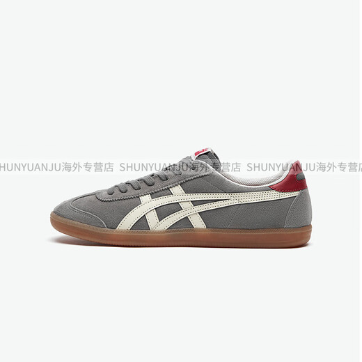 ONITSUKA TIGER CLASSIC TOKUTEN MEN UND DAMEN GRAUS CLASSION RETRO RETRO FOCY TRAINING SHOUS T GREY_WHITE D3B2L-1105 42
