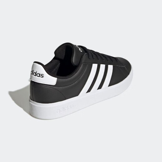 阿迪达斯（adidas）三条纹板鞋男女鞋2025夏季新款经典低帮运动鞋复古轻便学生休闲鞋 GW9196黑色 37 (230mm)