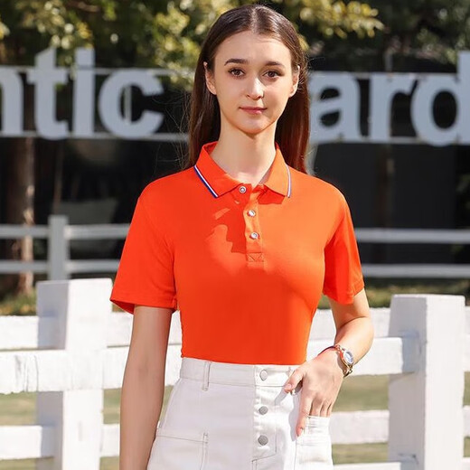 polo衫短袖定制印logo印字公司工作服工衣校服上衣夏季广告文化衫 灰色698 M 《110-125斤》