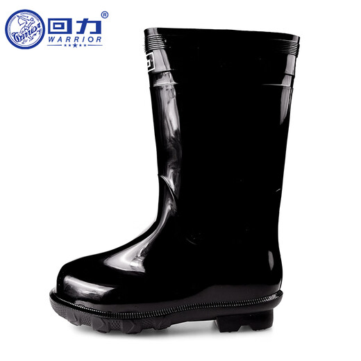 回力雨鞋男士高筒防水防雨靴男鞋耐磨钓鱼鞋户外加绒保暖胶鞋HXL838 中筒 40