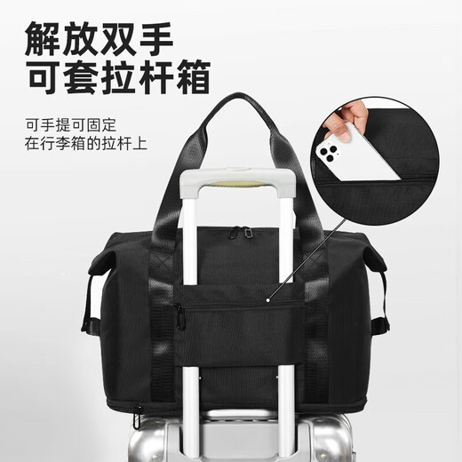 Lehuo Travel Bag Hom Hom Hom Hom Hom Hom Hom Capacidad Bolsa de descenso Portable Camino Portable Boba de almacenamiento Simple Barging Boquilla de almacenamiento