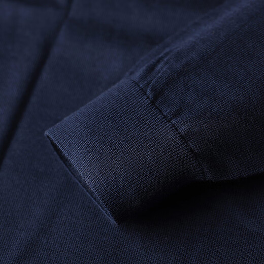 
GY goldlion GY cardigan men's autumn and winter sweater casual warm 100% pure wool cardigan knitted sweater men's nanny blue M