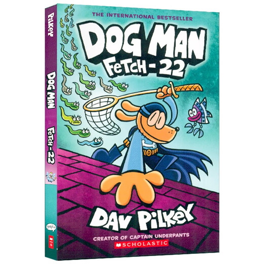 神探狗狗 Dog Man第八册进口原版全彩漫画桥梁书 （凯迪克大奖获奖作家生涯代表作品）小学生课外阅读故事 儿童英语启蒙绘本【6-9岁】