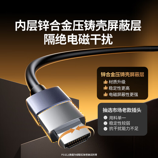 Green fiber optic HDMI cable 2.0 version 4K60Hz fever-grade high-definition cable computer set-top box connection TV projector monitor video cable engineering decoration 30 meters 45507