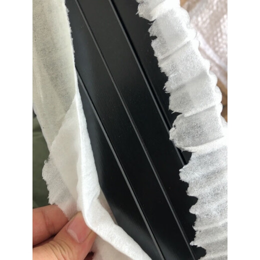 Custom size solid wood partition wall shelf one-word board custom-made black gray wood color 80*40*1.8cm black multi-layer board