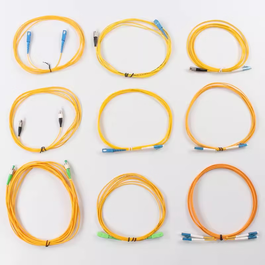 锋为光纤跳线SC-SC大方头1M 跳纤FC转LC单模双芯2/10/5/3米电信级尾纤 SC-FC单模单芯 1米【电信级  10根装】