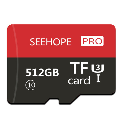 SEE HOPE high-speed memory card 512GB large capacity micro sd card camera tablet driving recorder monitoring TF card 512G high-speed universal + card reader + SD card holder