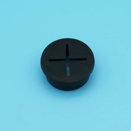 An Junsheng cross rubber plug white soft silicone cable hole cover mobile phone cabinet dust plug seal ring opening 20mm 25mm white opening 20mm 100 pieces at a good price