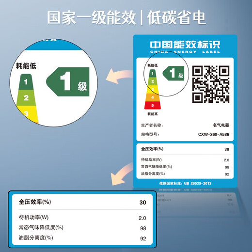 Famoso Boss 30 cúbicos autolimpiable Xiaoheiyi Pro campana extractora lado superior doble succión hogar gran succión 7 en forma de humo A586H juego de estufa de gas autolimpiante sin desmontaje y lavado conjunto 28 cúbicos + 5.2KW estufa de nueve cavidades 6103B