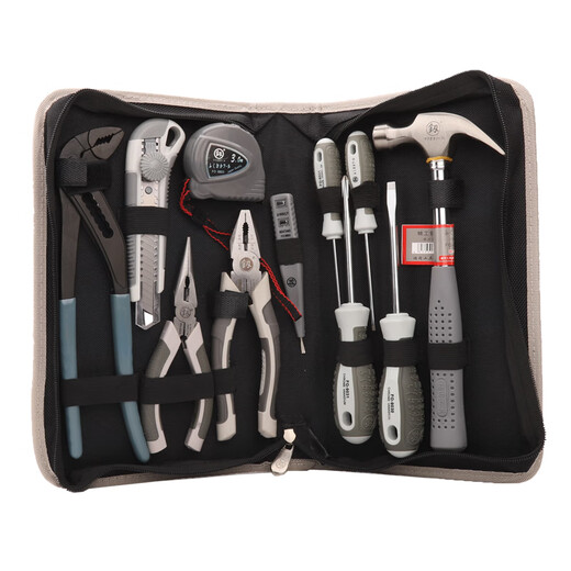 Fukuoka Tools Household Combination Set Property Daily Maintenance Tools Multifunctional Electrician Tool Kit 12-piece Set 12-piece Set