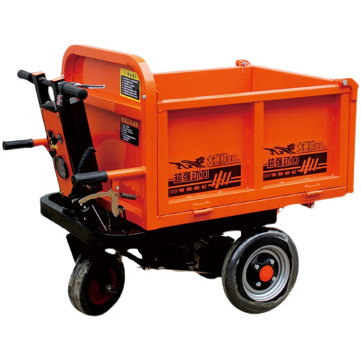 Huili's construction site electric trolley, ash bucket truck, tricycle, dump truck, tool truck, handling and loading truck, hand-pushed inclined bucket truck (enhanced version) with