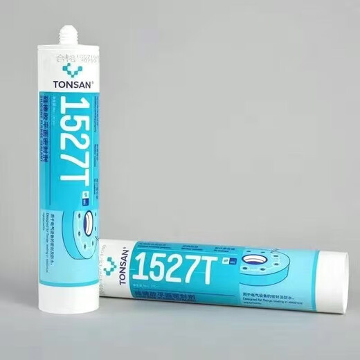 XMSJ可赛新 TONSAN天山1587密封胶 1596 1598 1592硅橡胶平面密封剂耐 1598(100g)