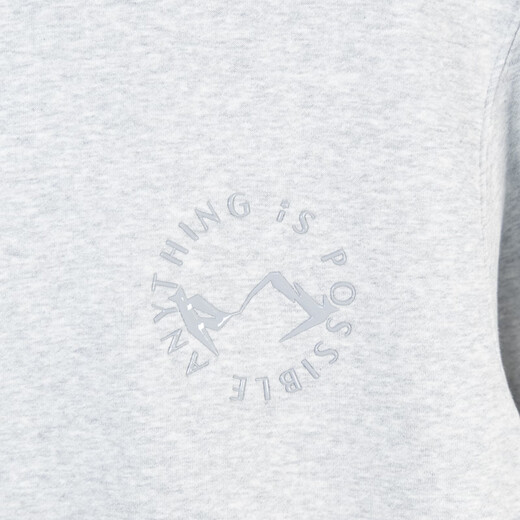 Li ning sweat-shirt masculin 2023 Nouvelle série de tendances sportives d'hiver plus en velours chaud pull-shirt awdt753 awdt753-1 fleur gris et clair gris extrême