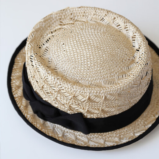 JOLISAC autumn seal handmade craftsmanship knitted straw hat Rafi grass sissanthem hat vacation sun protection hat women Rafi grass herb color adjustable