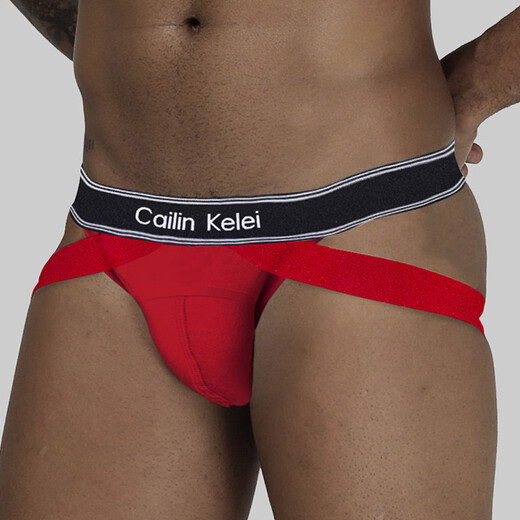 Men's underwear sexy temptation pants cotton physiological penis gay sexy underwear men's sex 0 pairs of thong black M