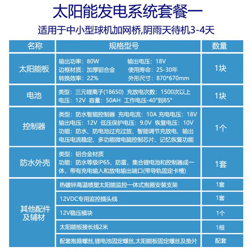Board charging generator all-in-one monitoring street light power supply outdoor RV 12v24v lithium battery lithium battery 12v60ah waterproof all-in-one machine