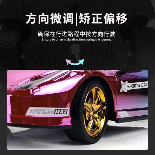 Yunya Children's Toy RC Remote Control Car Driftable Sports Car Racing Model Children's Day Holiday New Year Gift Rafa Gold Plating 1 14