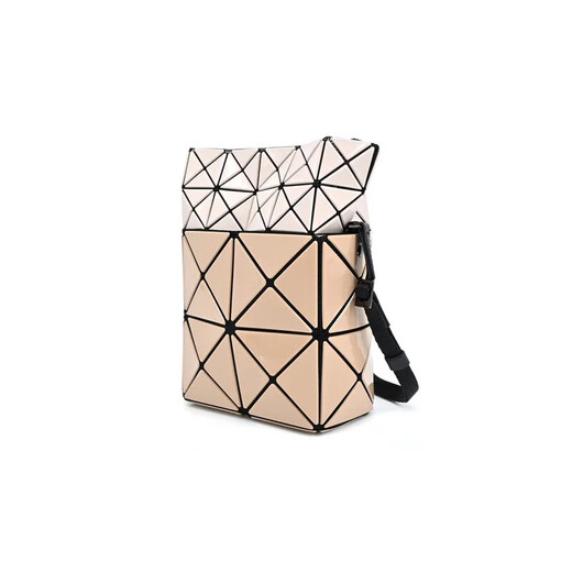 ISSEY MIYAKE Women's Bag Lucent Nest Frauen zweiteiliger Mini One-Shoulder Crossbody Bag [Geschenk] Kamel Beige Ag671 47 47