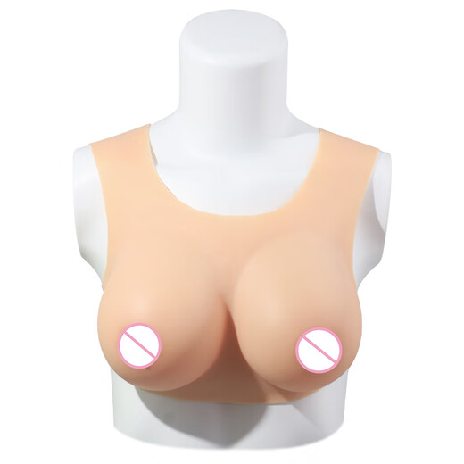 Angdie Angdie back hollow breathable fake breast silicone prosthetic breast silk cotton filled lightweight fake breast silicone-butterfly hollow-B cup-feeling good
