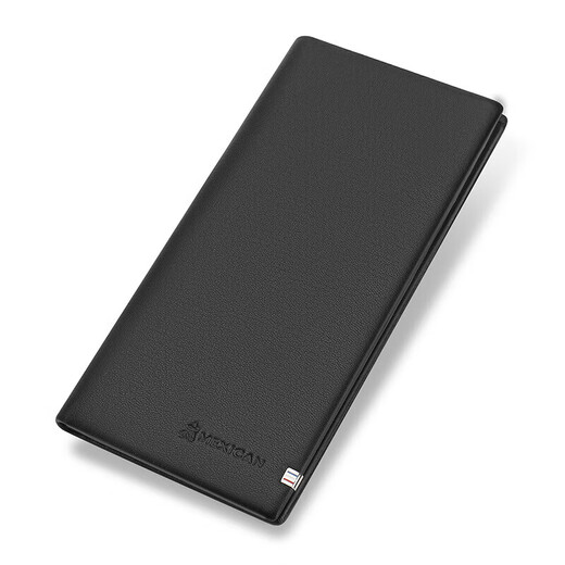 Scarecrow wallet men's real first-layer cowhide wallet long wallet high-end gift box birthday gift for dad, father, husband