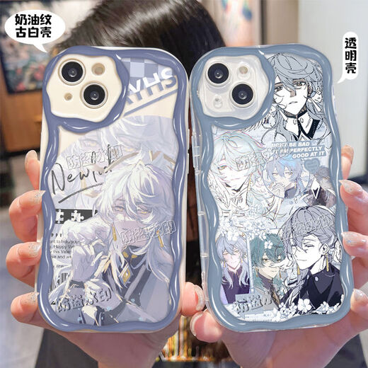 Tingze yu brach die Startkuppel Railway Sonntag Robin Mobiltelefonkoffer für Apple 14plus Xiaomi 13 Redmi K70 New Creme Muster Transparent Shell-W15053 Andere Modelle des iPhone geeignet