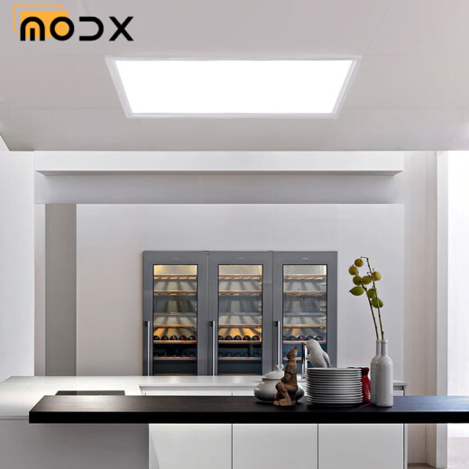 MODX小米智能系统集成吊顶led面板灯3030厨房浴室卫生间灯嵌入式铝扣 30*12048瓦白光