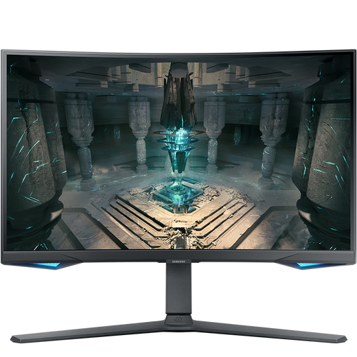 Samsung Odyssey G6 32-inch curved G65B 2K 240Hz HDR600 high brush game computer screen desktop notebook external speaker e-sports monitor 27-inch S27BG650EC with S27BG654 official direct flagship store