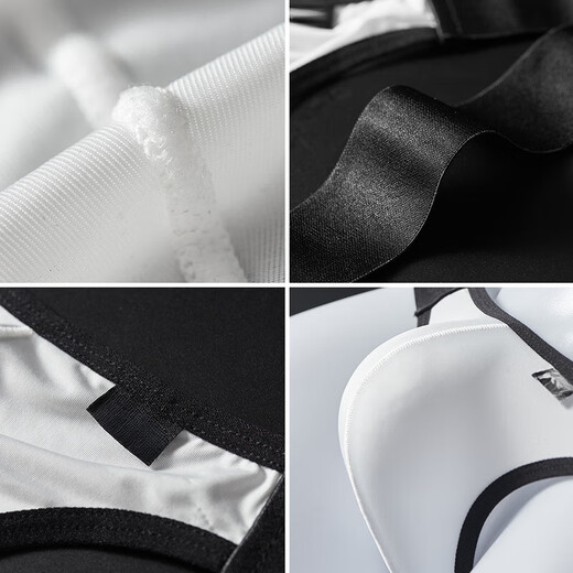 Tanga-Männer l Männer Persönlichkeit Doppeler Tanga Sexy Tanga Tanga Ridge Erotische Unterwäsche Halbpack White M.