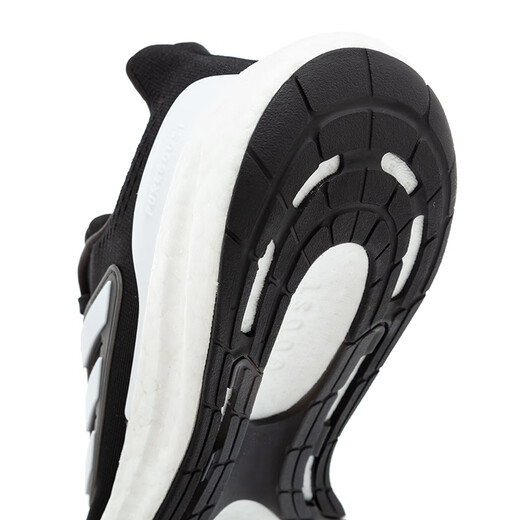 阿迪达斯 （adidas）官方舰店跑步鞋 夏季新款缓震轻便运动鞋网面透气低帮休闲鞋子男 IF4839/黑白/BOOST鞋底 40.5 (内长250mm)