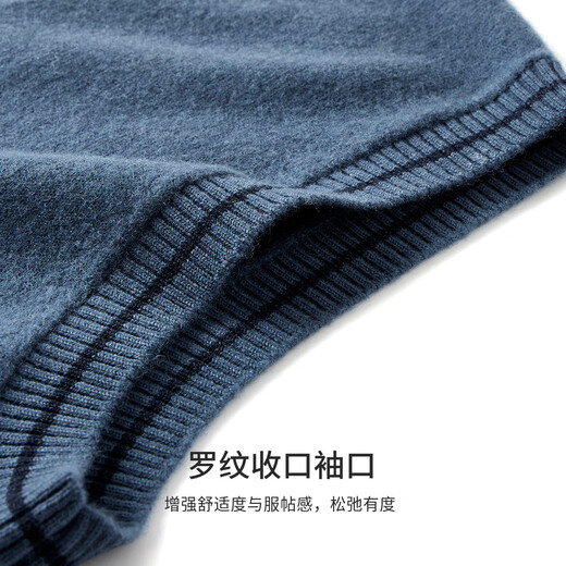 Shanshan 100% Australian wool sweater V-neck sleeveless heavyweight thickened skin-friendly soft bottoming shirt with sweater inside