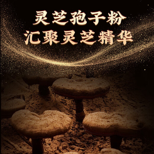 雷允上破壁灵芝孢子粉100g礼盒增强免疫力中老年人补品送长辈探病礼物 【总三萜11.5%】1盒装
