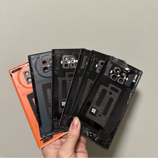 X is suitable for Huawei mate30Pro back cover original disassembly mate30Pro glass back case battery cover original mate30Pro bright black 85 new original