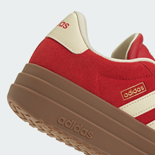 Adidas T-toe shoes VL COURT BOLD thick sole increased casual sneakers moral training shoes for women Adidas light scarlet/warm vanilla 39