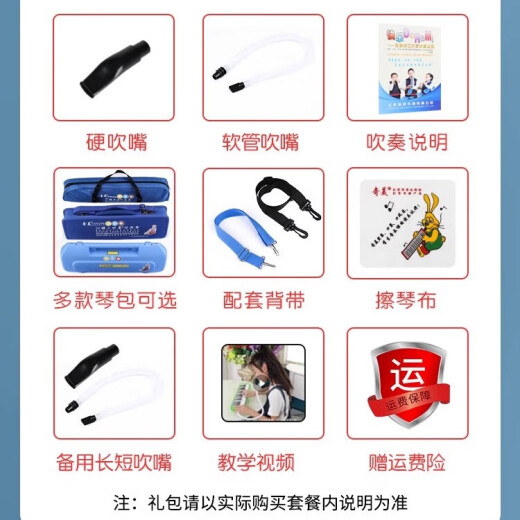 Qimei Brand Organ 37 Schlüssel für Grundschüler und Schüler der Junior High School. Professionelles Musikinstrument für Anfänger von Kindern. 37 Schlüssel [kleiner Champion] Eva Hard Pack + Ersatzblasrohr